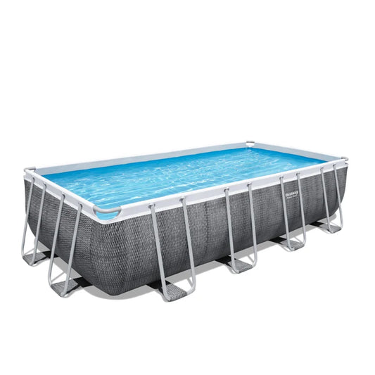 Metal Frame Swimming Pool Above Ground Power Steel 16'x8'x4'