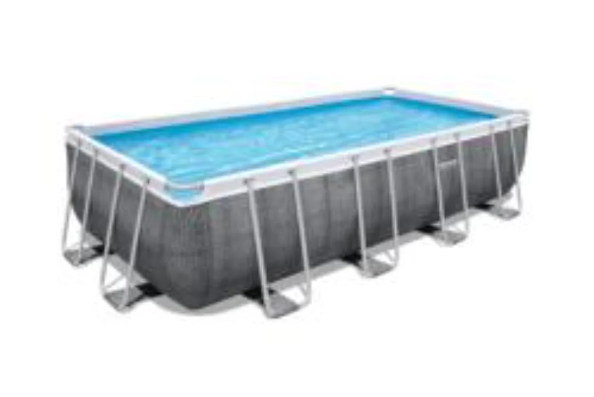 Metal Frame Swimming Pool Above Ground Power Steel 16'x8'x4'